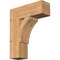 Ekena Millwork Thorton Block Smooth Bracket, Western Red Cedar, 5 1/2"W x 18"D x 22"H BKT06X18X22THR05SWR - alternate 1